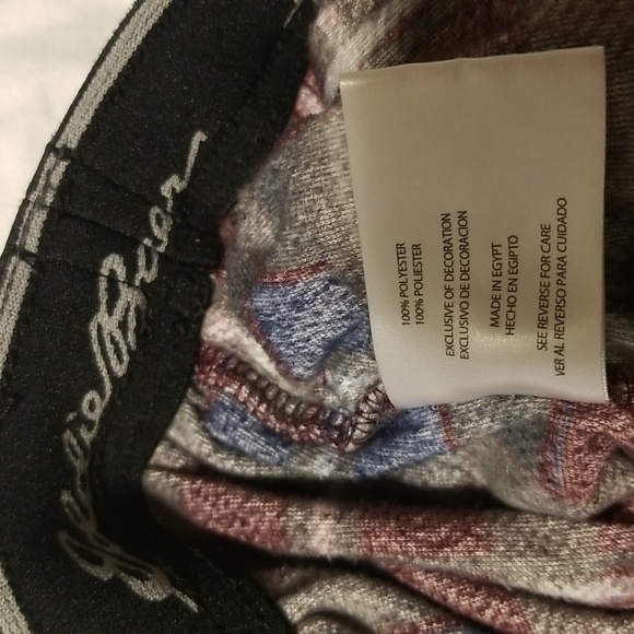 Eddie Baur Small Pajama Sleep Pants Plaid Fleece Soft Silky Mesh - Picture 14 of 15